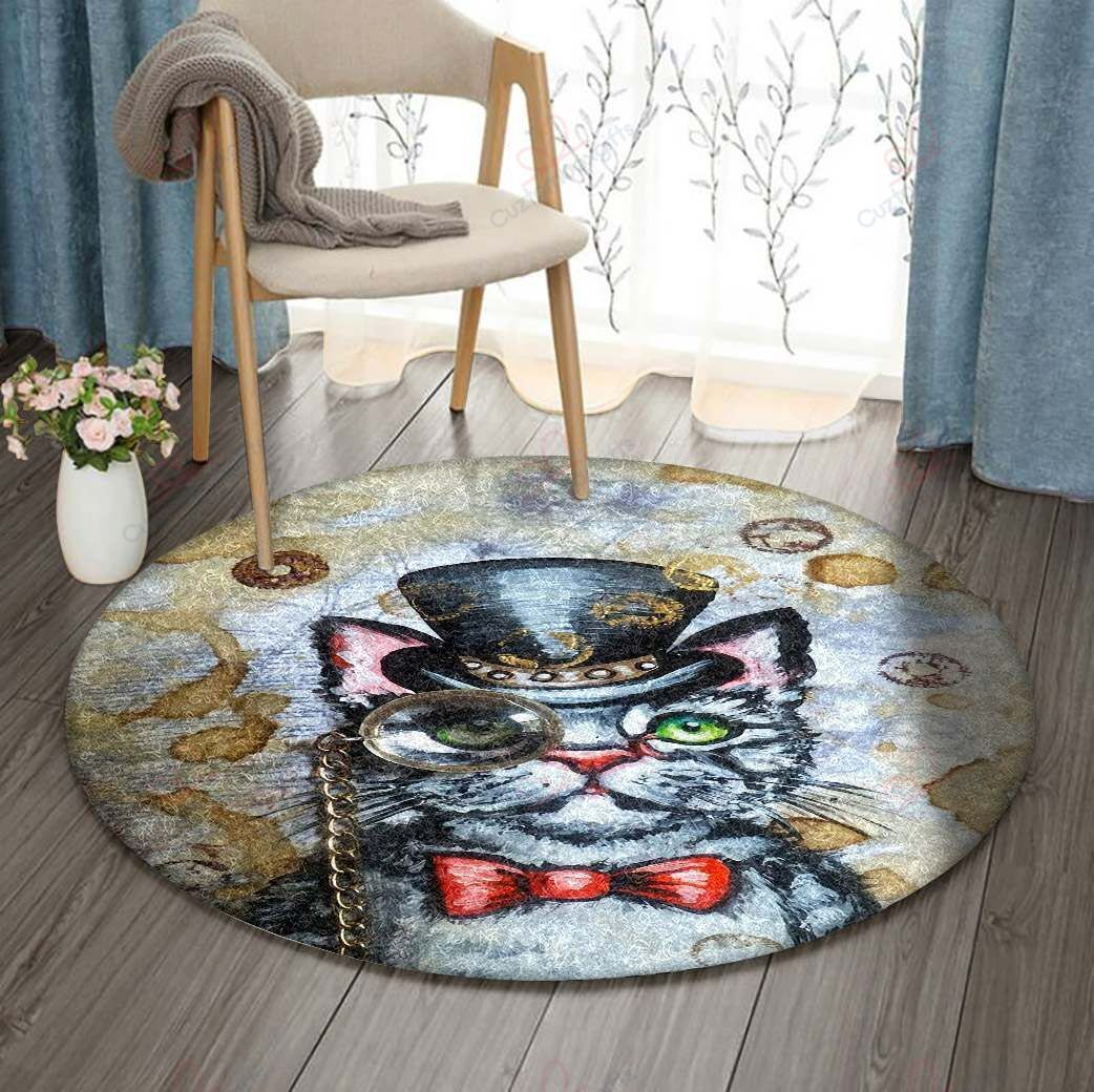 Cat In The Hat Round Carpet Floor Rug Living Room Bedroom Decor Round Area Rug Carpet Cat In The Hat Round Carpet Floor Rug Living Room Bedroom Decor Round Area Rug Carpet