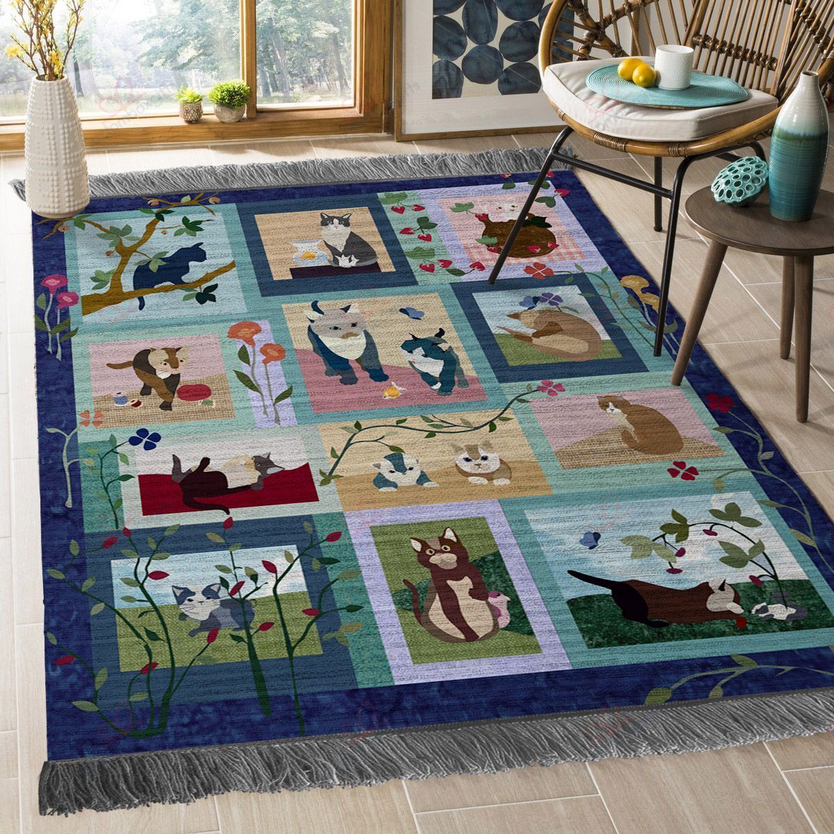 Cat In The Nature Rug Sport Decor Gift Floor Decor Living Room Carpet Rug Area Rug - ecb5417de009 Cat In The Nature Rug Sport Decor Gift Floor Decor Living Room Carpet Rug Area Rug - ecb5417de009