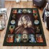 Cat Lady Rug Sport Decor Gift Floor Decor Living Room Carpet Rug Area Rug - 0c7aded25405