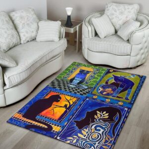 Cat Life Rug Sport Decor Gift Floor Decor Living Room Carpet Rug Area Rug - 44311ace9403