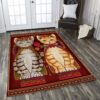 Cat Love King And Queen Rug Sport Decor Gift Floor Decor Living Room Carpet Rug Area Rug - 6722c4b37e02
