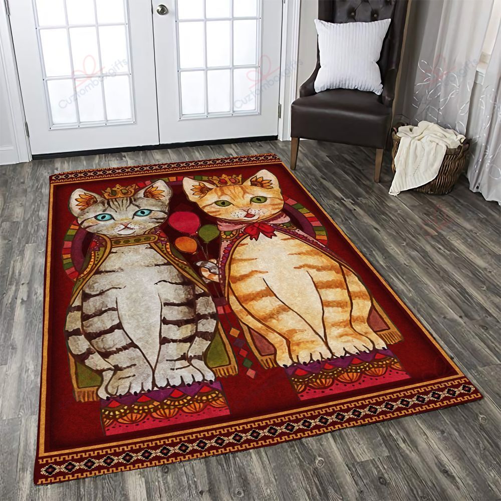 Cat Love King And Queen Rug Sport Decor Gift Floor Decor Living Room Carpet Rug Area Rug - 6722c4b37e02 Cat Love King And Queen Rug Sport Decor Gift Floor Decor Living Room Carpet Rug Area Rug - 6722c4b37e02