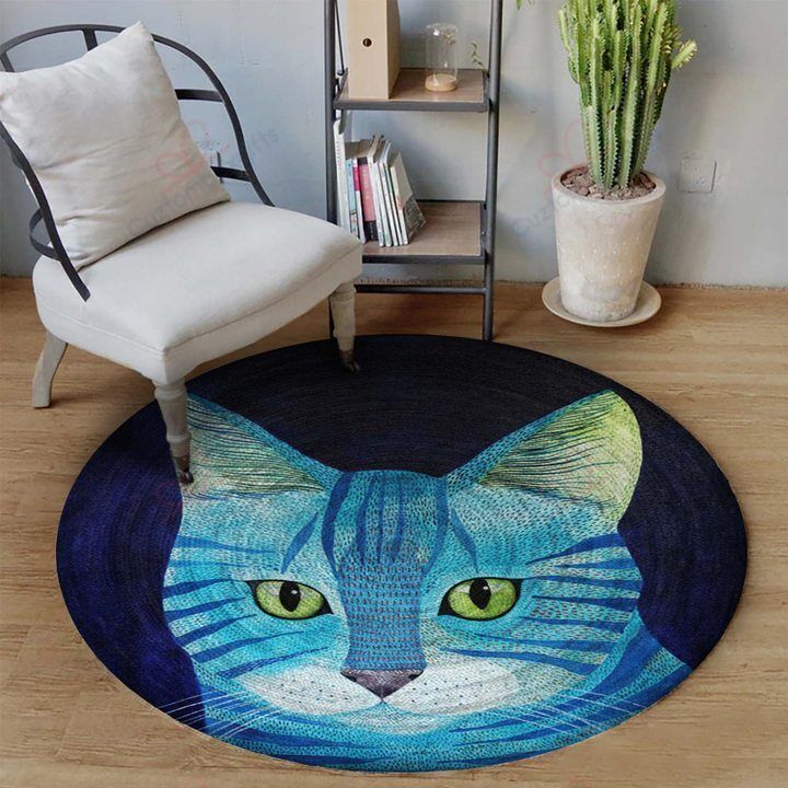 Cat Lovey Round Carpet Floor Rug Living Room Bedroom Decor Round Area Rug Carpet Cat Lovey Round Carpet Floor Rug Living Room Bedroom Decor Round Area Rug Carpet