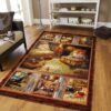 Cat Mouse And Human Playing Rug Sport Decor Gift Floor Decor Living Room Carpet Rug Area Rug - 27cd4c04cc1e