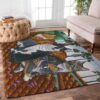 Cat On Roof Rug Sport Decor Gift Floor Decor Living Room Carpet Rug Area Rug - 50aa712a6798