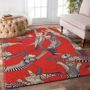Cat Pattern 3 Rug Sport Decor Gift Floor Decor Living Room Carpet Rug Area Rug - dd5a63b9523a