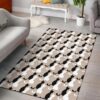 Cat Pattern 4 Rug Sport Decor Gift Floor Decor Living Room Carpet Rug Area Rug - c3c67c0d14e5