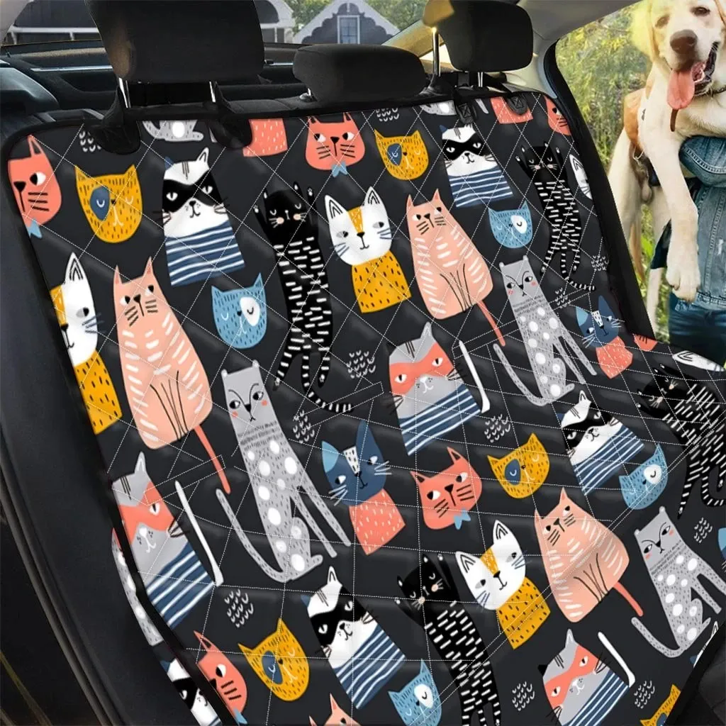 Cat Pattern Car Back Seat Cover Dog Car Seat Covers - 125cf50258ef Cat Pattern Car Back Seat Cover Dog Car Seat Covers - 125cf50258ef