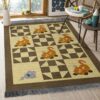 Cat Pattern Rug Sport Decor Gift Floor Decor Living Room Carpet Rug Area Rug - afb70794eb31