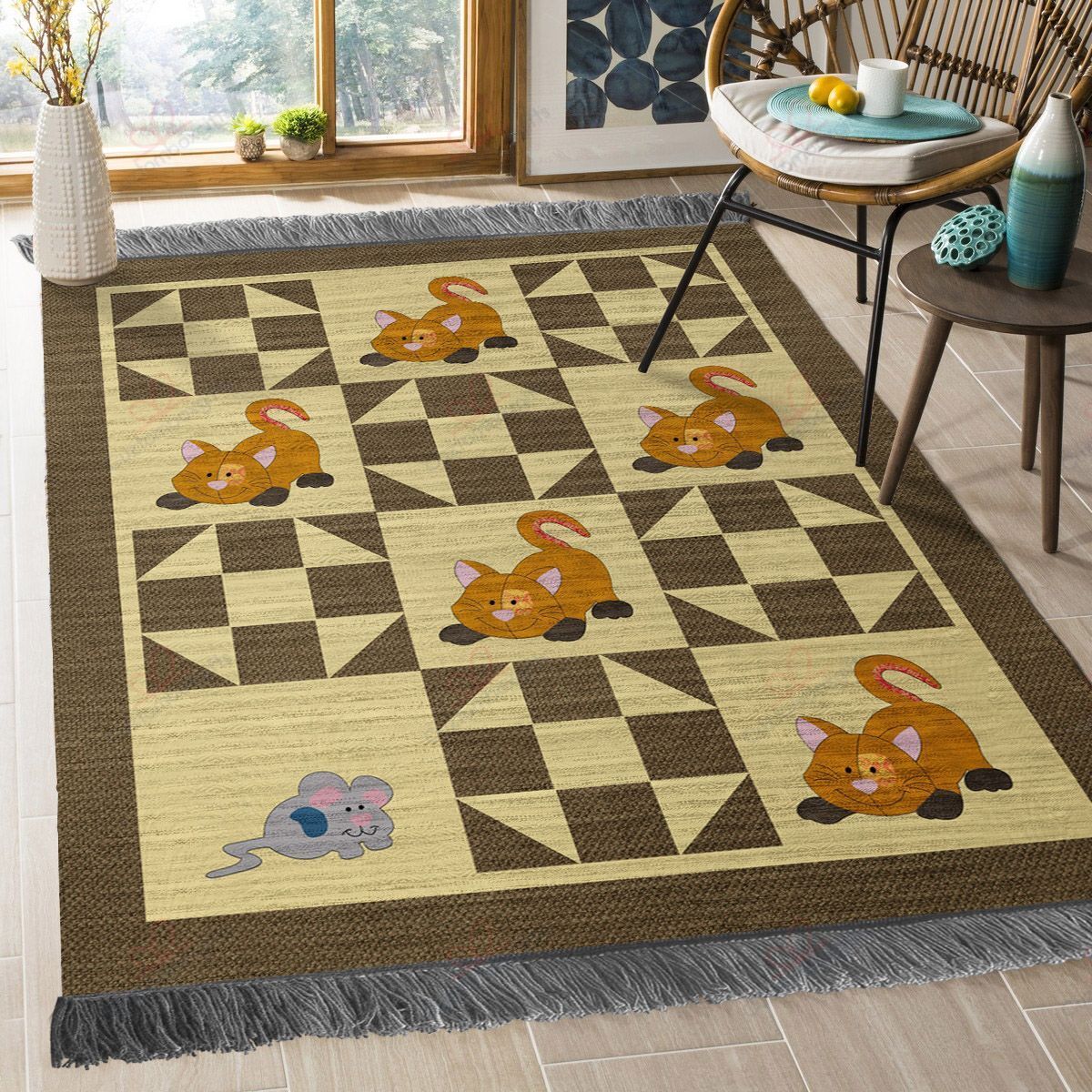 Cat Pattern Rug Sport Decor Gift Floor Decor Living Room Carpet Rug Area Rug - afb70794eb31 Cat Pattern Rug Sport Decor Gift Floor Decor Living Room Carpet Rug Area Rug - afb70794eb31