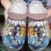 Cat Personalize Clog Custom Crocs Clog On Sandal Fashion Style Comfortable For Women Men Kid