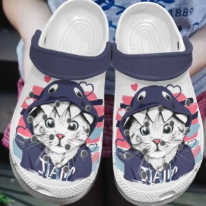 Cat Personalize Clog Custom Crocs Fashionstyle Comfortable For Women Men Kid Print 3D Cool Cat