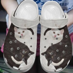 Cat Personalize Clog Custom Crocs Fashionstyle Comfortable For Women Men Kid Print 3D I Love Cats
