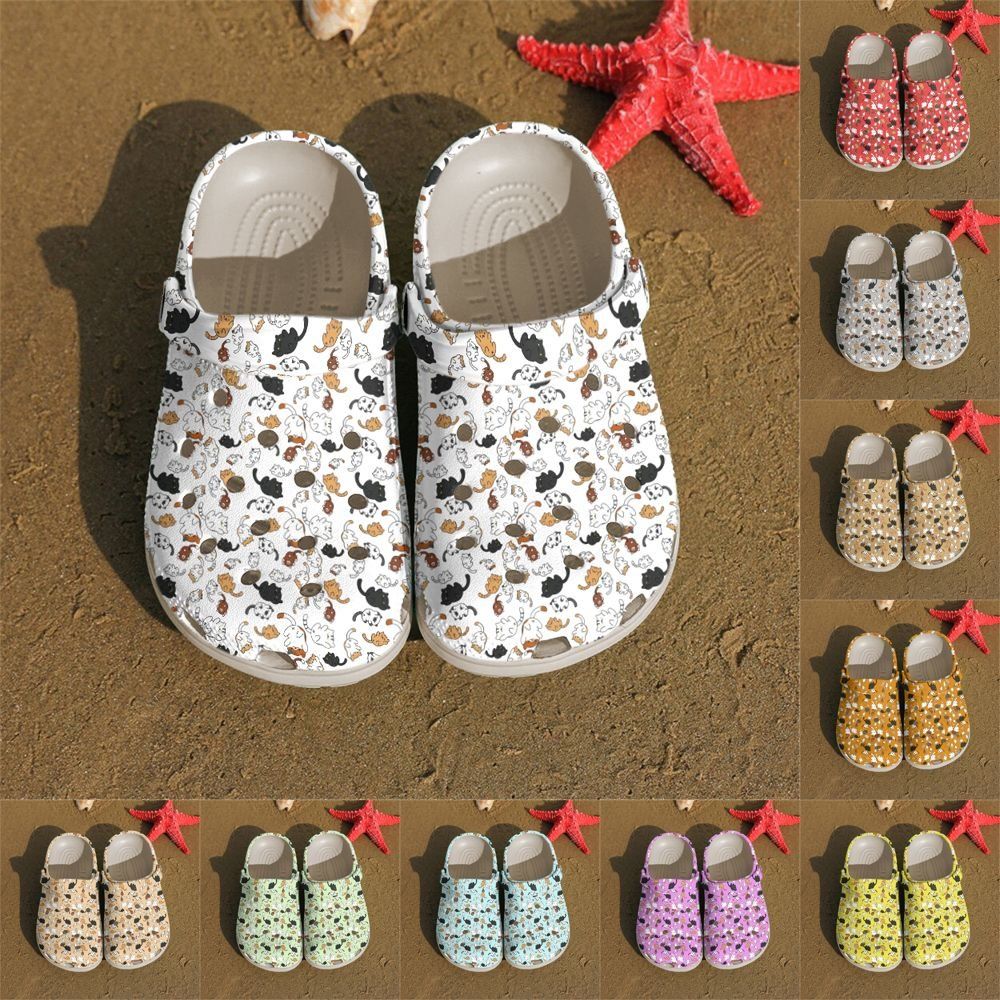 Cat Personalize Clog Custom Crocs Fashionstyle Comfortable For Women Men Kid Print 3D Love Cats Cat Personalize Clog Custom Crocs Fashionstyle Comfortable For Women Men Kid Print 3D Love Cats
