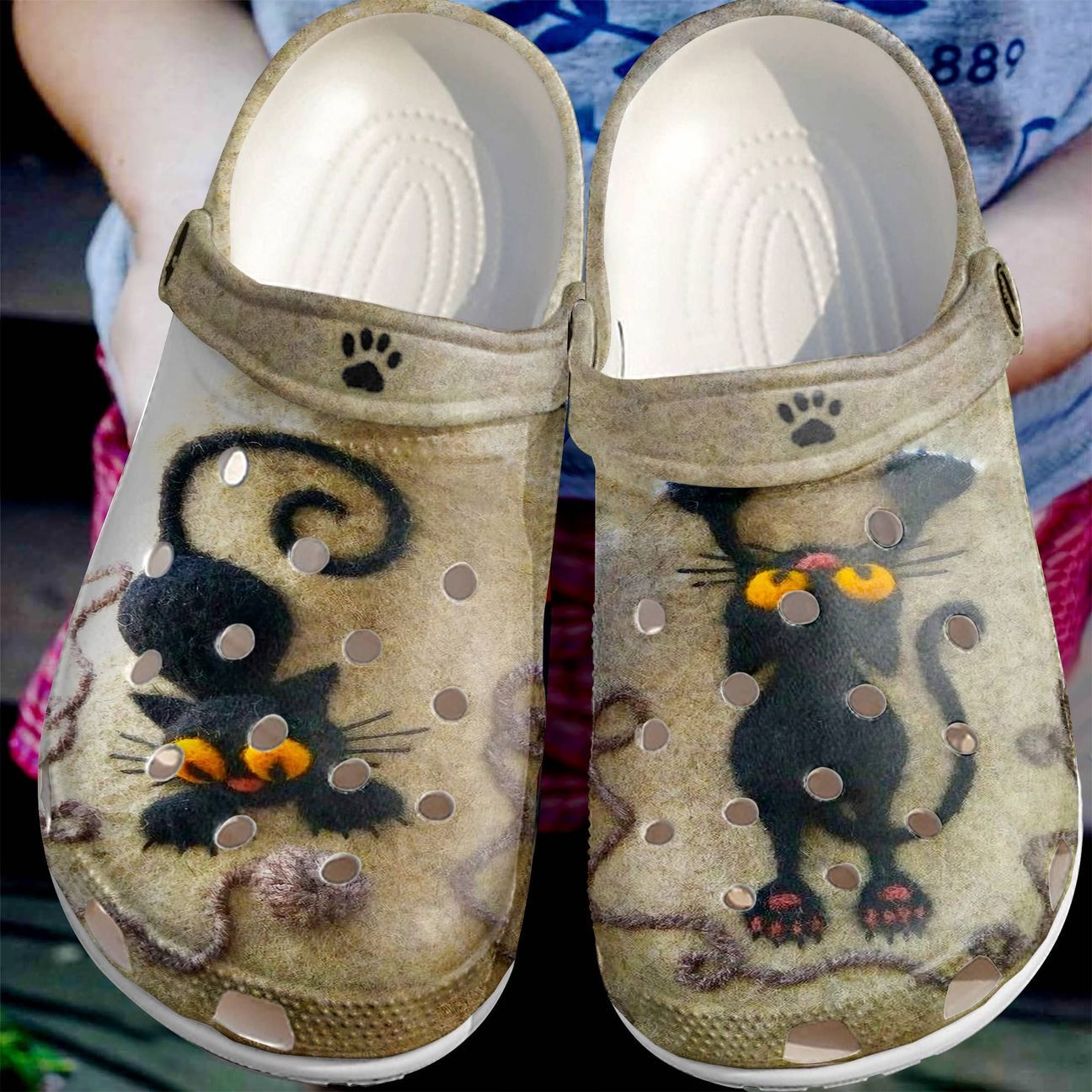 Cat Personalize Clog Custom Crocs Fashionstyle Comfortable For Women Men Kid Print 3D Playful Cats Cat Personalize Clog Custom Crocs Fashionstyle Comfortable For Women Men Kid Print 3D Playful Cats