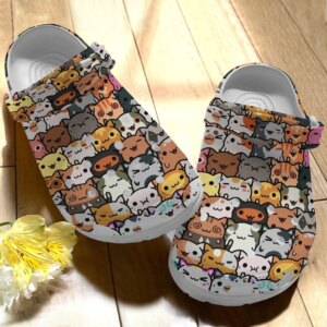 Cat Personalize Clog Custom Crocs Fashionstyle Comfortable For Women Men Kid Print 3D Pretty Cats