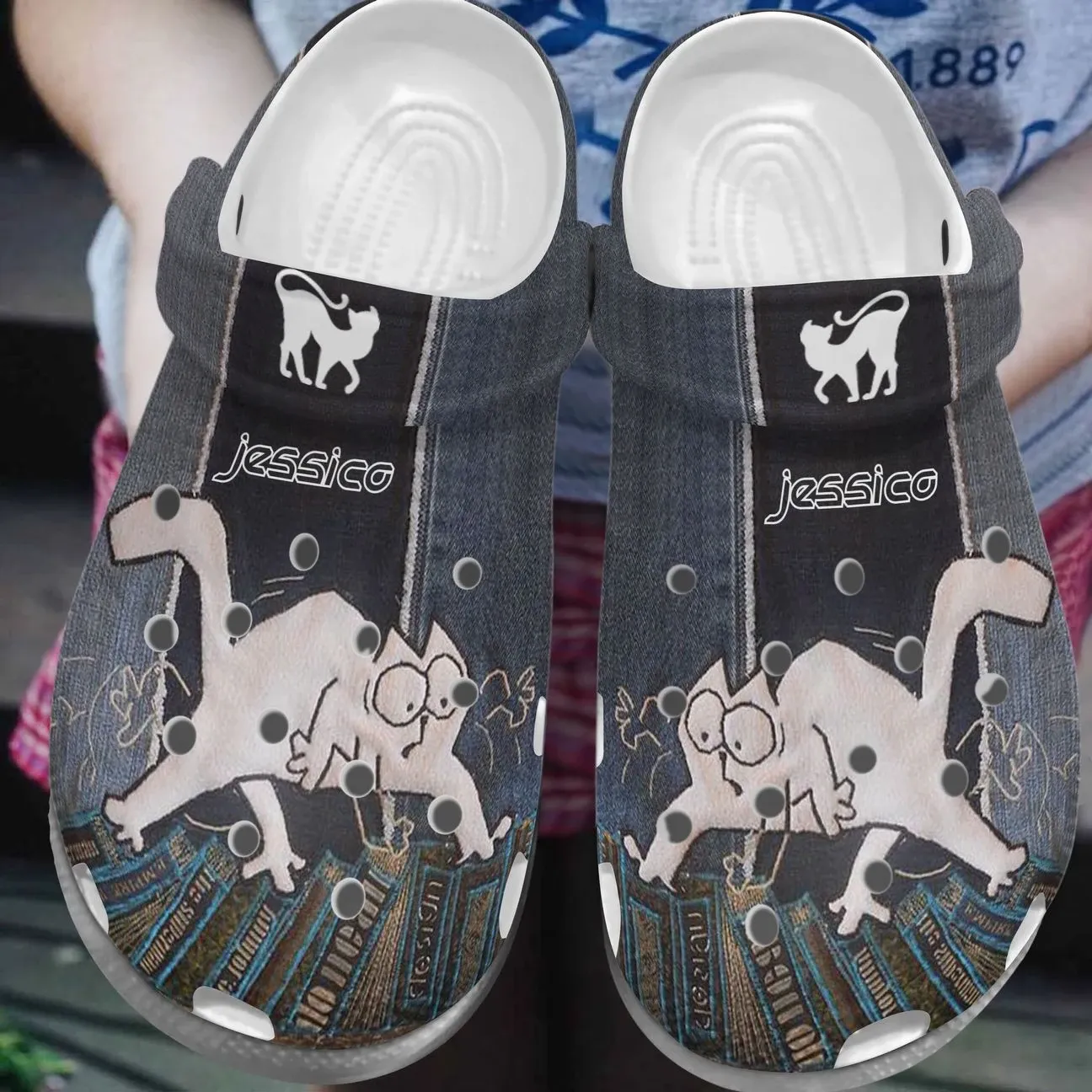 Cat Personalize Clog Custom Crocs Fashionstyle Comfortable For Women Men Kid Print 3D Reading Cat Personalize Clog Custom Crocs Fashionstyle Comfortable For Women Men Kid Print 3D Reading