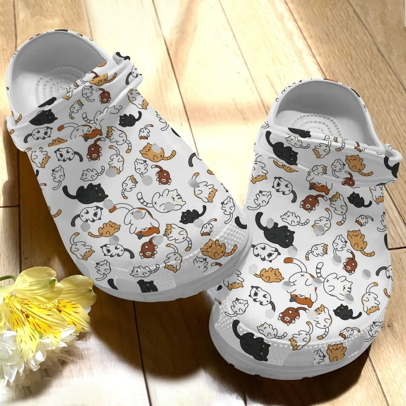 Cat Personalize Clog Custom Crocs Fashionstyle Comfortable For Women Men Kid Print 3D Whitesole Pattern 234 Cat Personalize Clog Custom Crocs Fashionstyle Comfortable For Women Men Kid Print 3D Whitesole Pattern 234