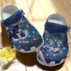 Cat Personalize Clog Custom Crocs Fashionstyle Comfortable For Women Men Kid Print 3D Whitesole Starry Cat