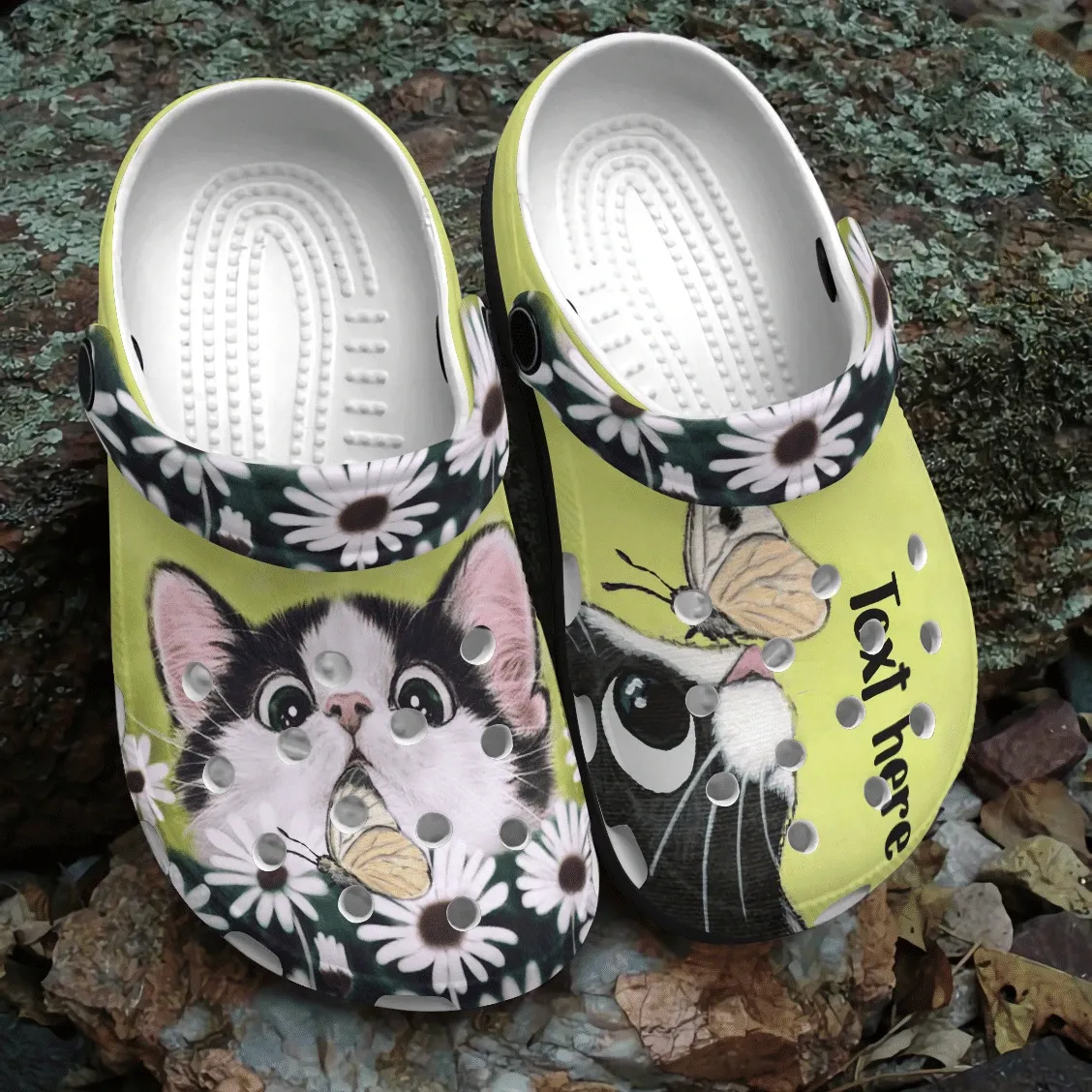 Cat Personalized Clog Custom Crocs Comfortablefashion Style Comfortable For Women Men Kid Print 3D Cat And Butterfly Cat Personalized Clog Custom Crocs Comfortablefashion Style Comfortable For Women Men Kid Print 3D Cat And Butterfly