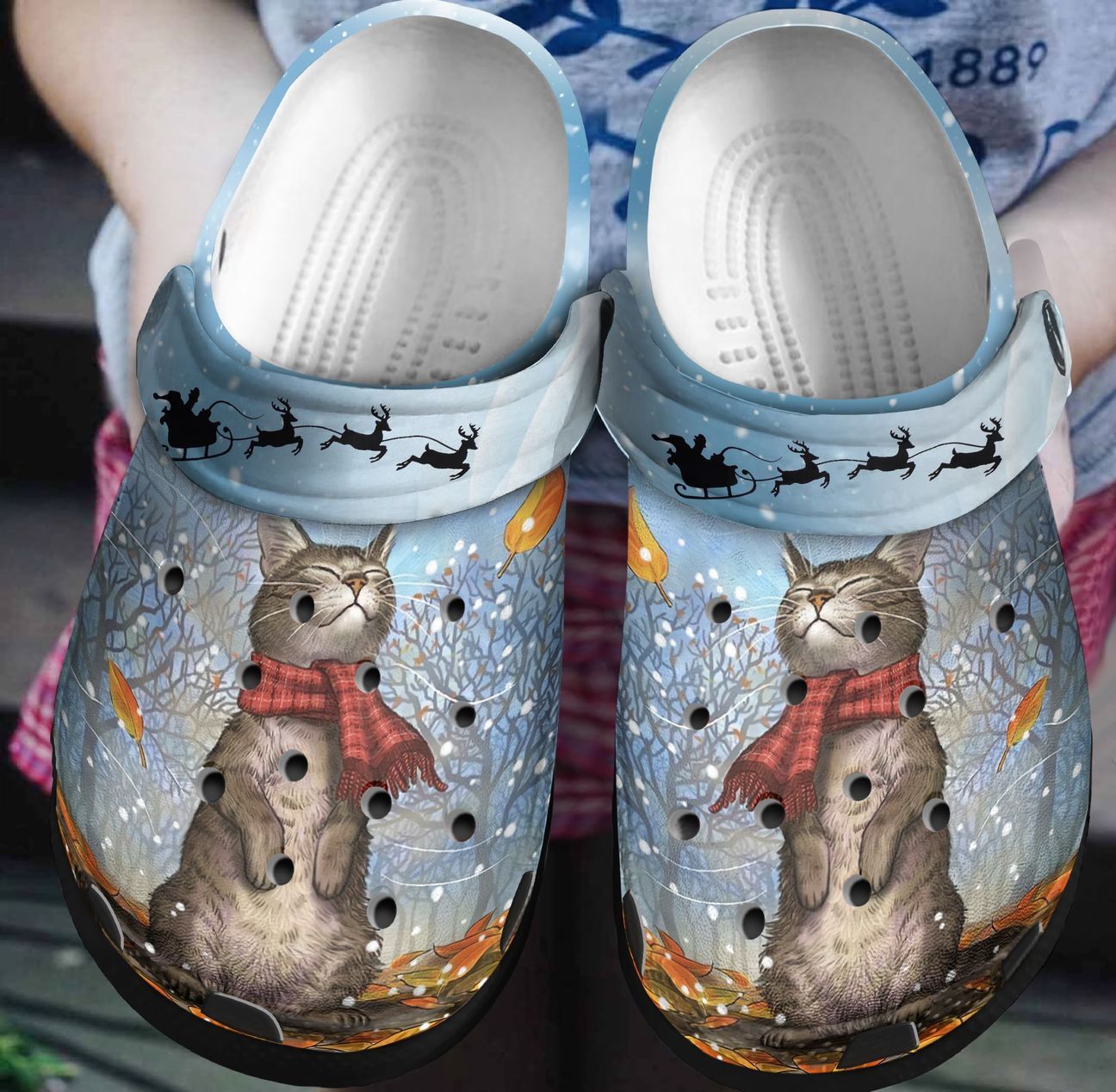Cat Personalized Clog Custom Crocs Comfortablefashion Style Comfortable For Women Men Kid Print 3D Cat And Winter Cat Personalized Clog Custom Crocs Comfortablefashion Style Comfortable For Women Men Kid Print 3D Cat And Winter