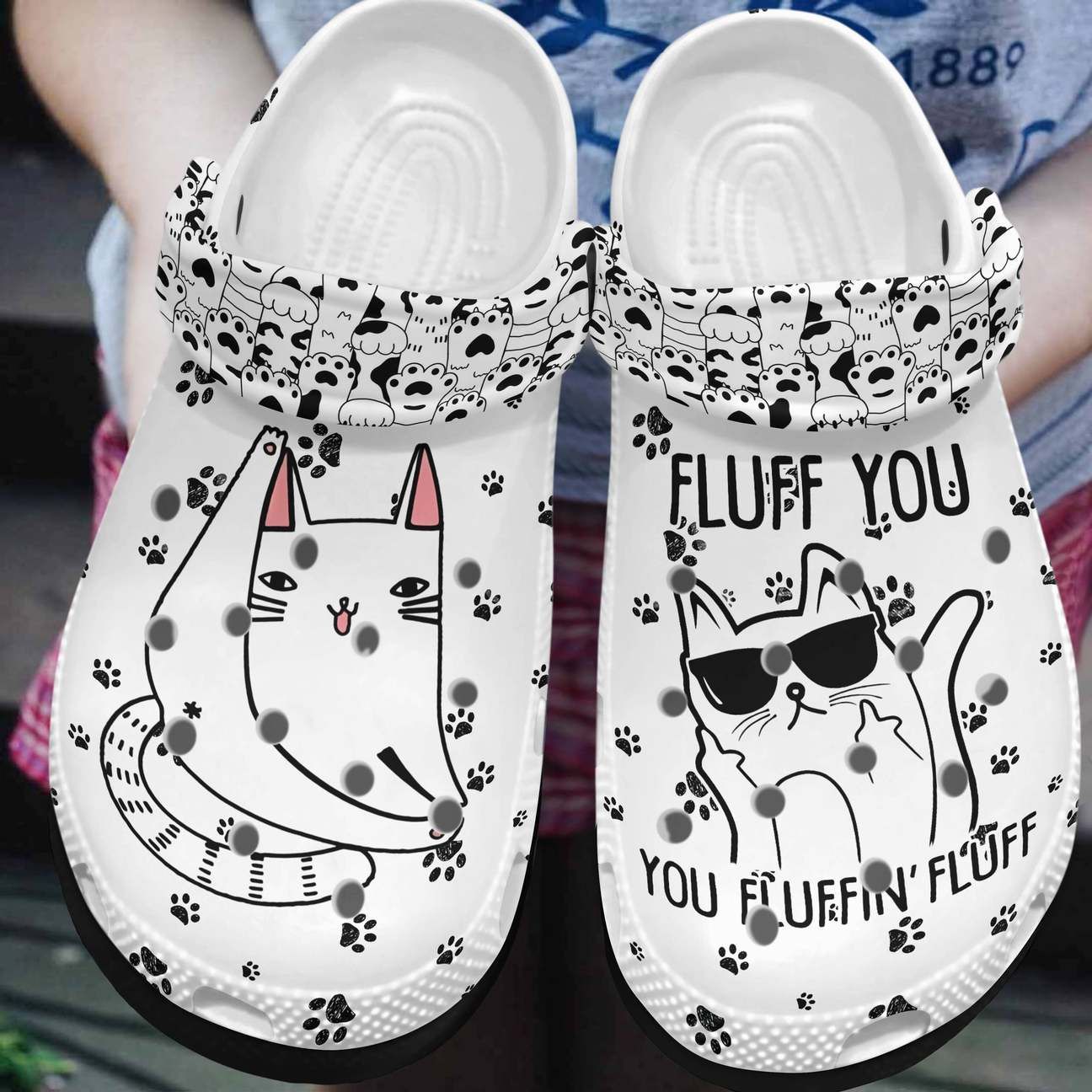 Cat Personalized Clog Custom Crocs Comfortablefashion Style Comfortable For Women Men Kid Print 3D Fluff You Cat Personalized Clog Custom Crocs Comfortablefashion Style Comfortable For Women Men Kid Print 3D Fluff You