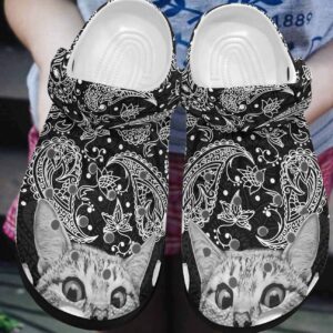 Cat Personalized Clog Custom Crocs Comfortablefashion Style Comfortable For Women Men Kid Print 3D Hello