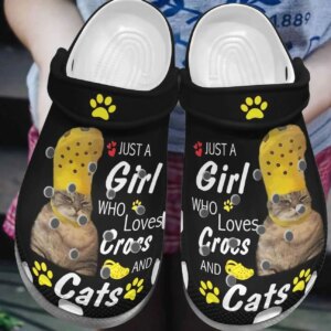 Cat Personalized Clog Custom Crocs Comfortablefashion Style Comfortable For Women Men Kid Print 3D Love S And Cats