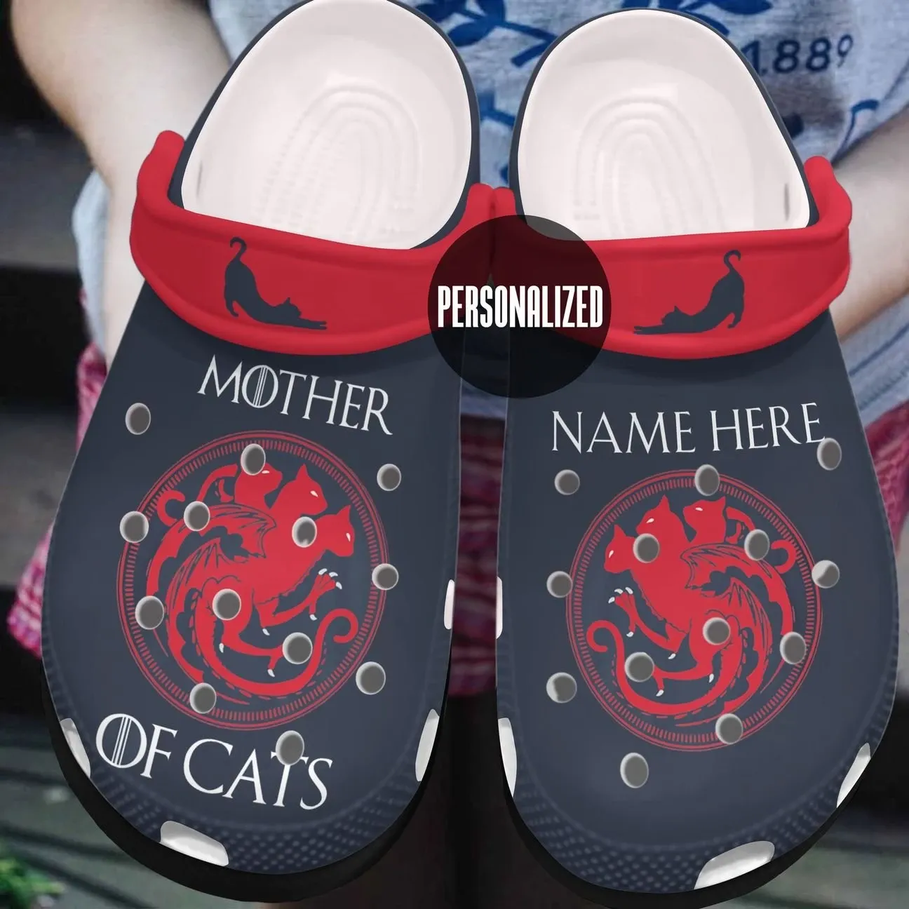 Cat Personalized Clog Custom Crocs Comfortablefashion Style Comfortable For Women Men Kid Print 3D Mother Of Cats Cat Personalized Clog Custom Crocs Comfortablefashion Style Comfortable For Women Men Kid Print 3D Mother Of Cats