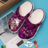 Cat Personalized Purple Floral Sku 562 Crocs Crocband Clog Comfortable For Mens Womens Classic Clog Water Shoes