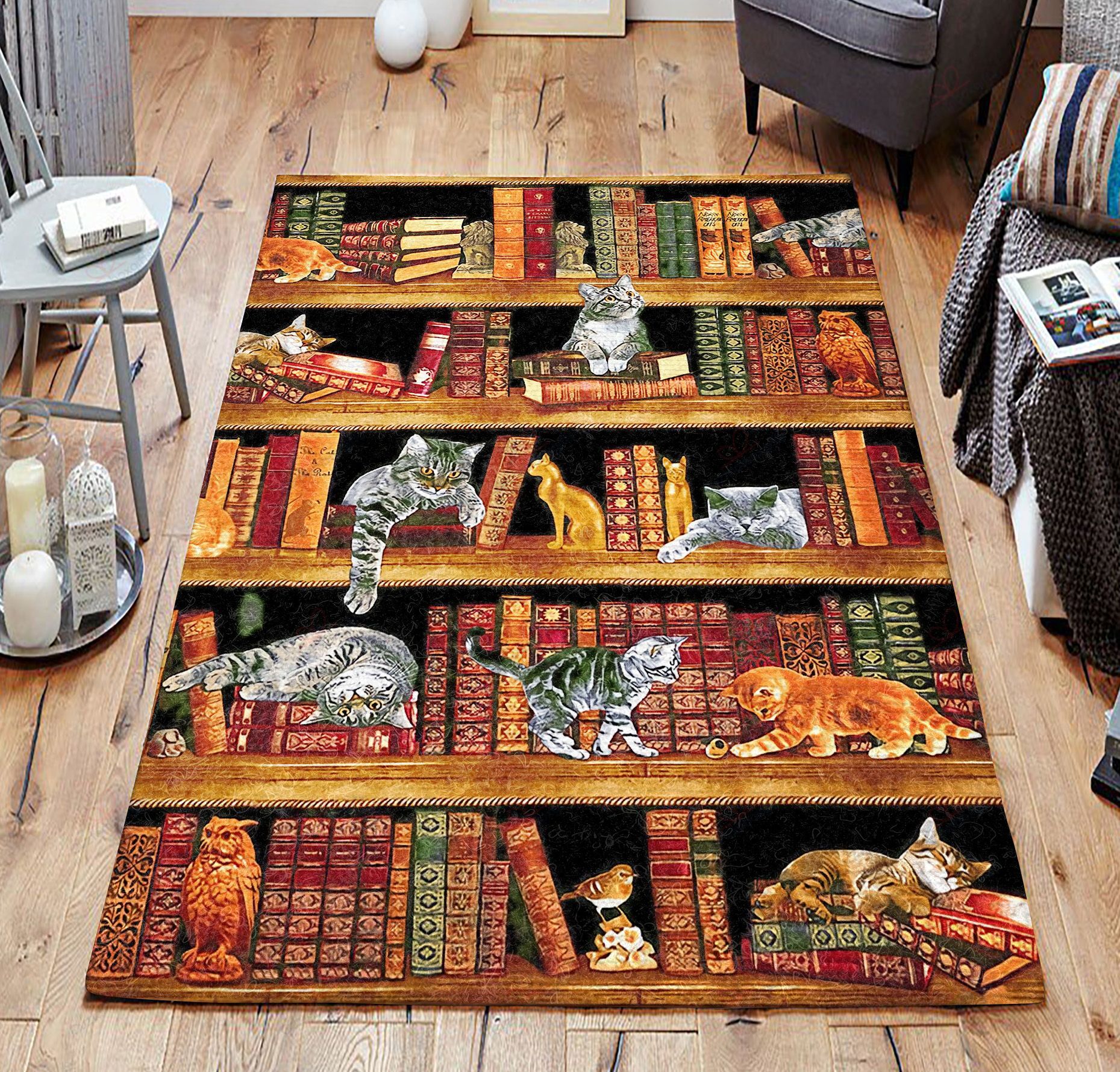 Cat Playing With Book Rug Sport Decor Gift Floor Decor Living Room Carpet Rug Area Rug - 03f5a43b5842 Cat Playing With Book Rug Sport Decor Gift Floor Decor Living Room Carpet Rug Area Rug - 03f5a43b5842