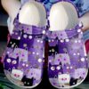 Cat Purple Sku 537 Crocs Crocband Clog Comfortable For Mens Womens Classic Clog Water Shoes