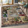 Cat Reads Books Rug Sport Decor Gift Floor Decor Living Room Carpet Rug Area Rug - 0e1a54d42530