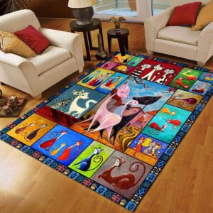 Cat Royal Rug Sport Decor Gift Floor Decor Living Room Carpet Rug Area Rug - 37ad1aa6a75e