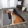 Cat Shape Rug Sport Decor Gift Floor Decor Living Room Carpet Rug Area Rug - 9e06c2fa4c3c