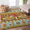 Cat Sunflower House Rug Sport Decor Gift Floor Decor Living Room Carpet Rug Area Rug - 73a8d6a2d530