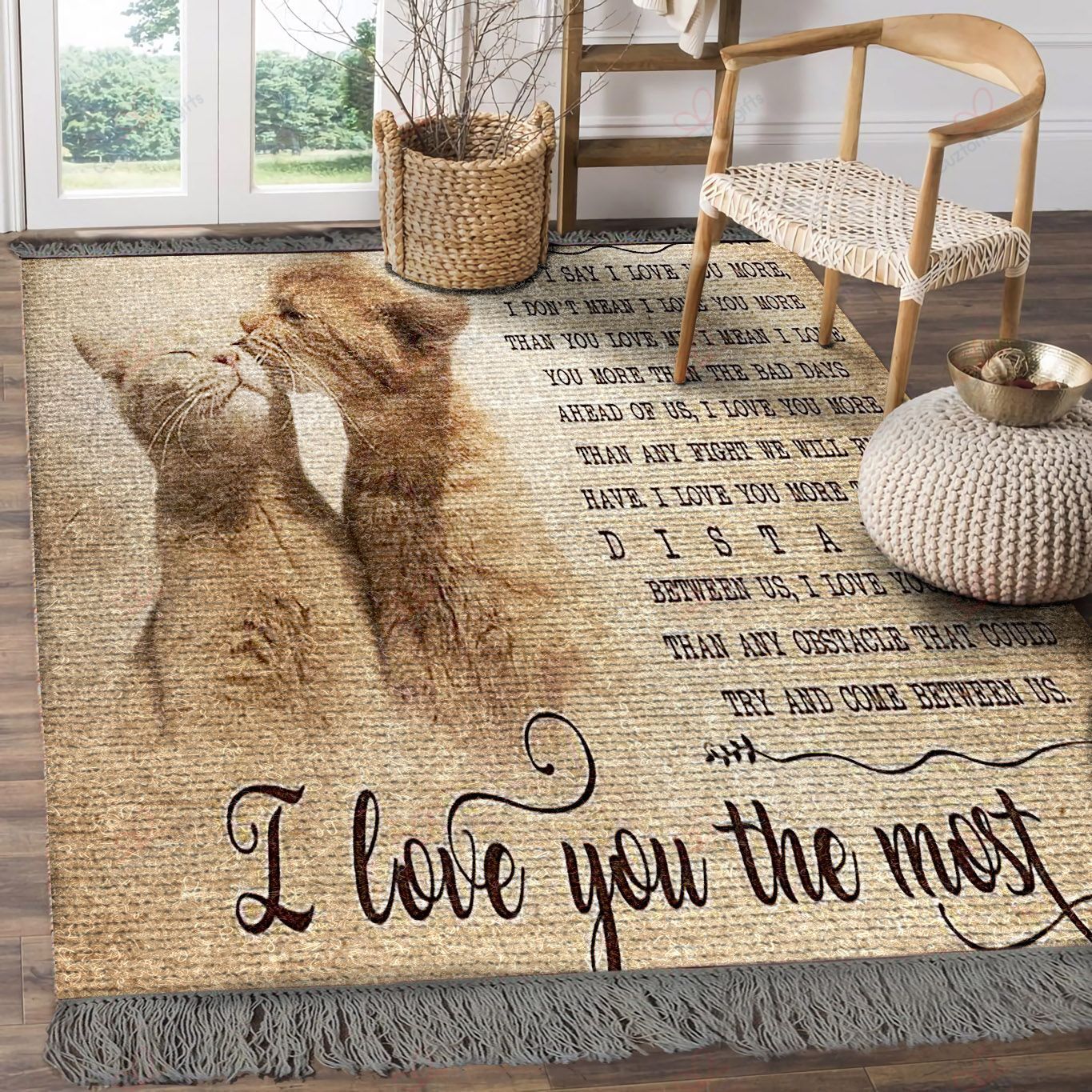 Cat When I Say I Love You More I Love You The Most Rug Sport Decor Gift Floor Decor Living Room Carpet Rug Area Rug - cd6f6d02c487 Cat When I Say I Love You More I Love You The Most Rug Sport Decor Gift Floor Decor Living Room Carpet Rug Area Rug - cd6f6d02c487