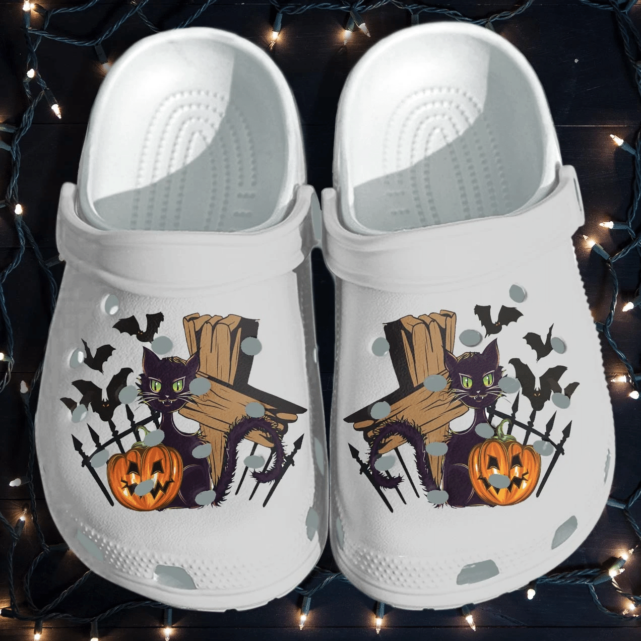 Cat With Trick Or Treat Shoes Clog – Halloween Crocs Clog Crocband Clog Birthday Gift For Man Woman Cat With Trick Or Treat Shoes Clog – Halloween Crocs Clog Crocband Clog Birthday Gift For Man Woman