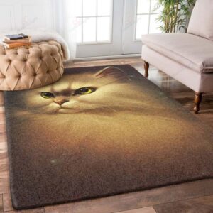 Cat Yellow Rug Sport Decor Gift Floor Decor Living Room Carpet Rug Area Rug - 12ae99a0fa66