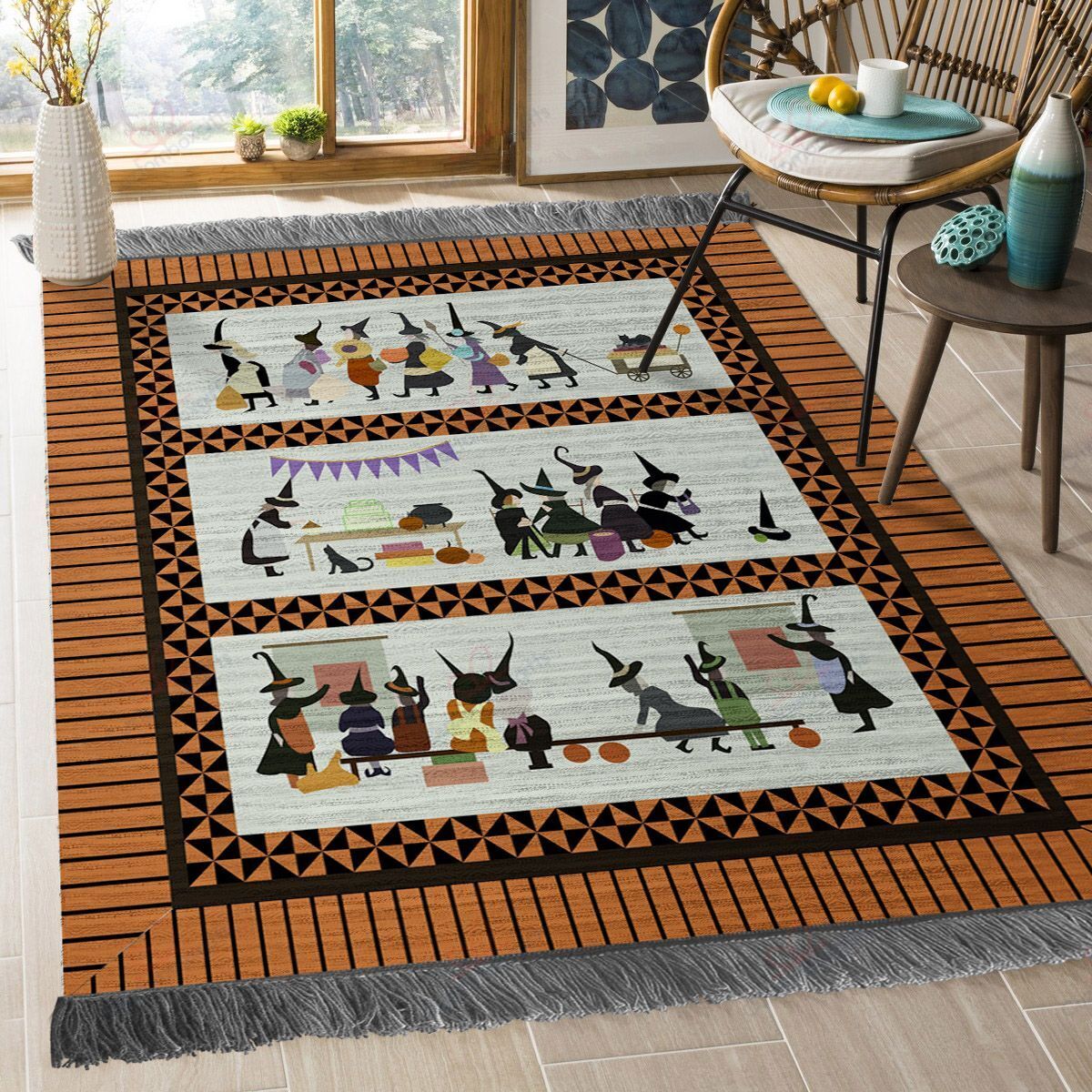 Cats And Witches Rug Sport Decor Gift Floor Decor Living Room Carpet Rug Area Rug - 0cc9358c25be Cats And Witches Rug Sport Decor Gift Floor Decor Living Room Carpet Rug Area Rug - 0cc9358c25be