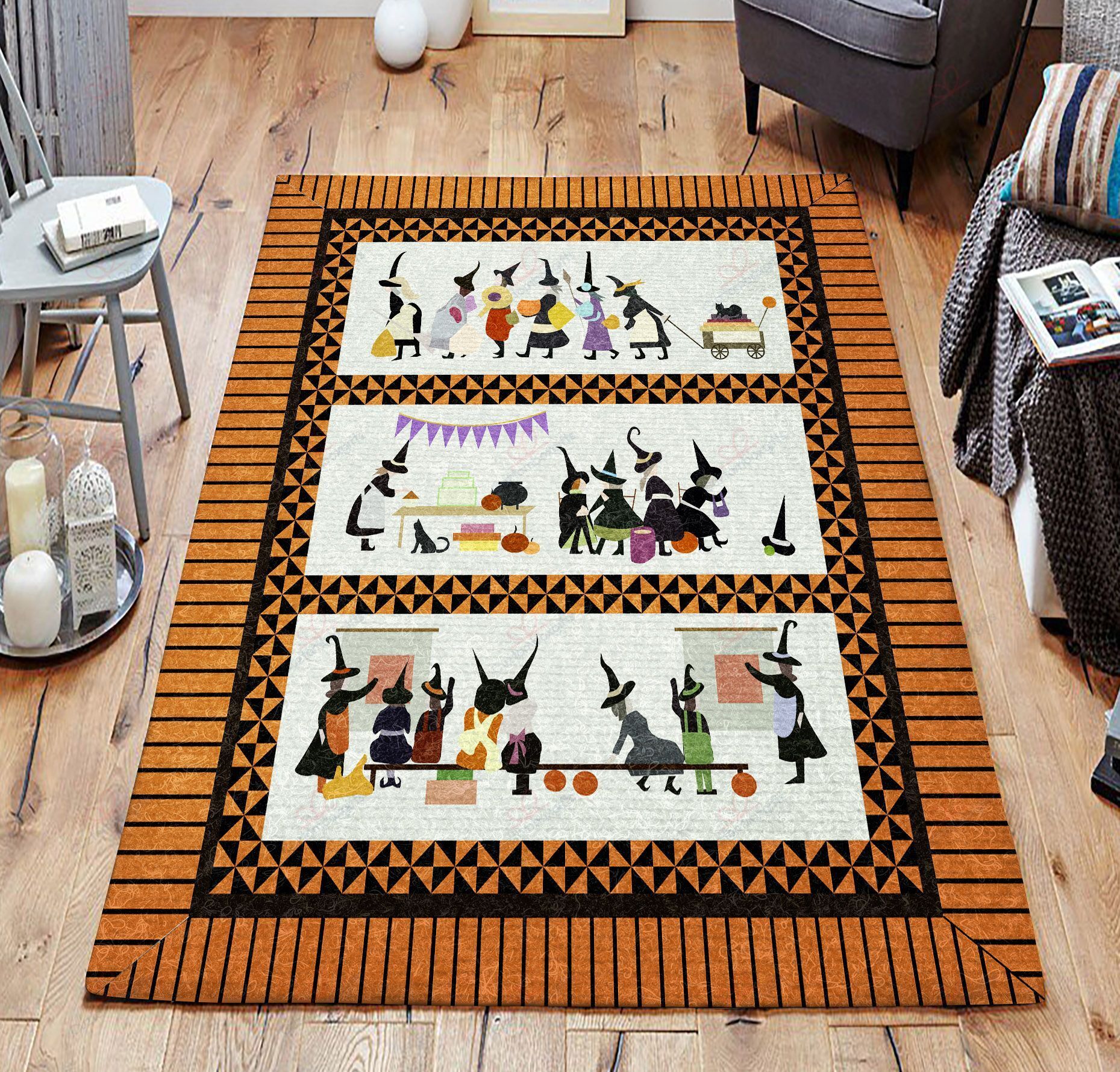 Cats And Witches Rug Sport Decor Gift Floor Decor Living Room Carpet Rug Area Rug - 4183d8207624 Cats And Witches Rug Sport Decor Gift Floor Decor Living Room Carpet Rug Area Rug - 4183d8207624