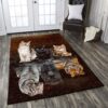 Cats Become Tigers Rug Sport Decor Gift Floor Decor Living Room Carpet Rug Area Rug - 853e55a415d6