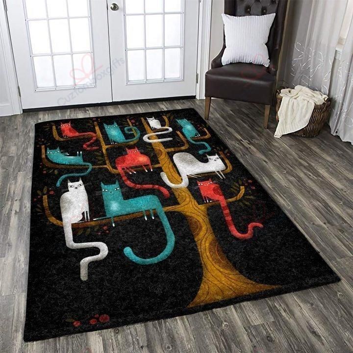 Cats On Tree Rug Sport Decor Gift Floor Decor Living Room Carpet Rug Area Rug - 2259173c0cec Cats On Tree Rug Sport Decor Gift Floor Decor Living Room Carpet Rug Area Rug - 2259173c0cec