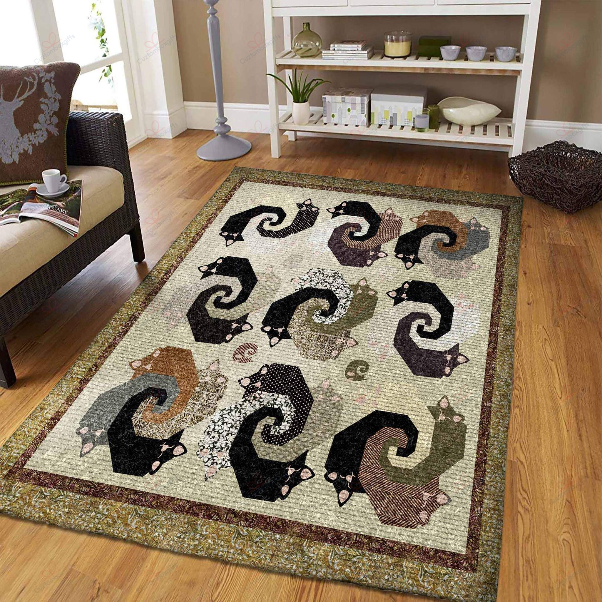 Cats Pattern Rug Sport Decor Gift Floor Decor Living Room Carpet Rug Area Rug - 65421e54ec84 Cats Pattern Rug Sport Decor Gift Floor Decor Living Room Carpet Rug Area Rug - 65421e54ec84