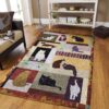 Cats Playing Rug Sport Decor Gift Floor Decor Living Room Carpet Rug Area Rug - 1054a2760739