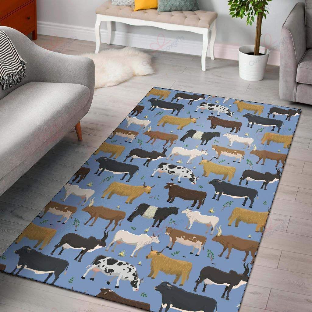 Cattle Cow 2 Rug Sport Decor Gift Floor Decor Living Room Carpet Rug Area Rug - 08c8f388cd31 Cattle Cow 2 Rug Sport Decor Gift Floor Decor Living Room Carpet Rug Area Rug - 08c8f388cd31
