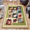 Cattle Cow Rug Sport Decor Gift Floor Decor Living Room Carpet Rug Area Rug - 0c3dc46604de