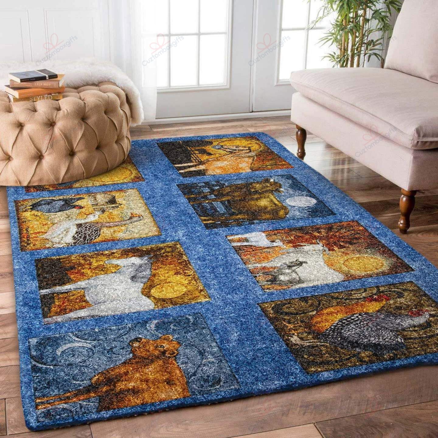 Cattle Farm Rug Sport Decor Gift Floor Decor Living Room Carpet Rug Area Rug - 5990e421301e Cattle Farm Rug Sport Decor Gift Floor Decor Living Room Carpet Rug Area Rug - 5990e421301e