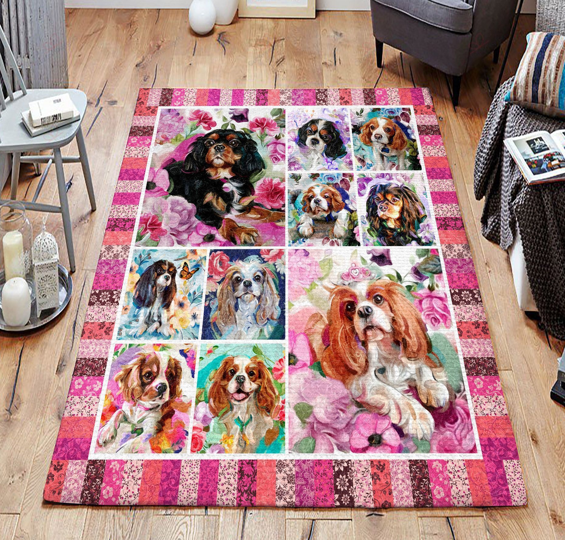 Cavalier King Charles 01 Rug Sport Decor Gift Floor Decor Living Room Carpet Rug Area Rug - 9fb29fc11445 Cavalier King Charles 01 Rug Sport Decor Gift Floor Decor Living Room Carpet Rug Area Rug - 9fb29fc11445