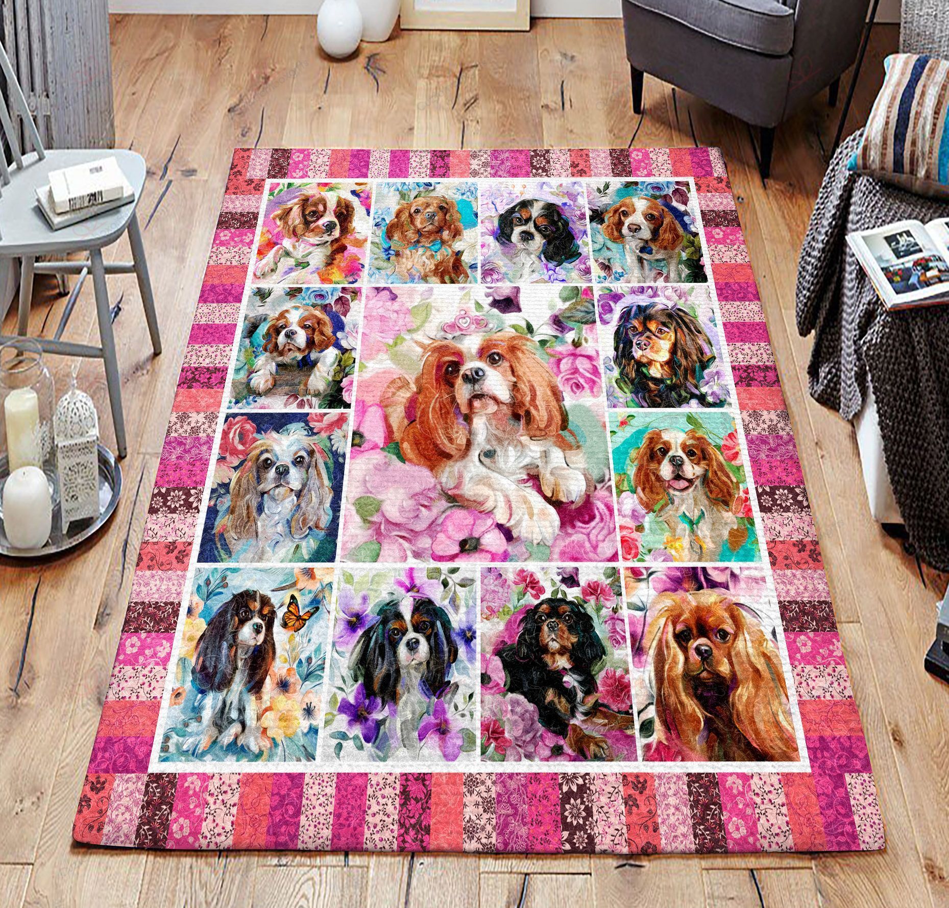 Cavalier King Charles Rug Sport Decor Gift Floor Decor Living Room Carpet Rug Area Rug - 791dfae2d81d Cavalier King Charles Rug Sport Decor Gift Floor Decor Living Room Carpet Rug Area Rug - 791dfae2d81d